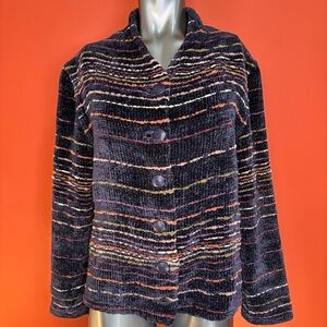 Gretel Underwood Handmade Chenille Knit Jacket